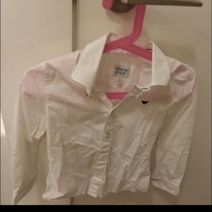 Armany junior botton down shirt